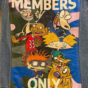 Members Only x Nickelodeon Jean Jacket